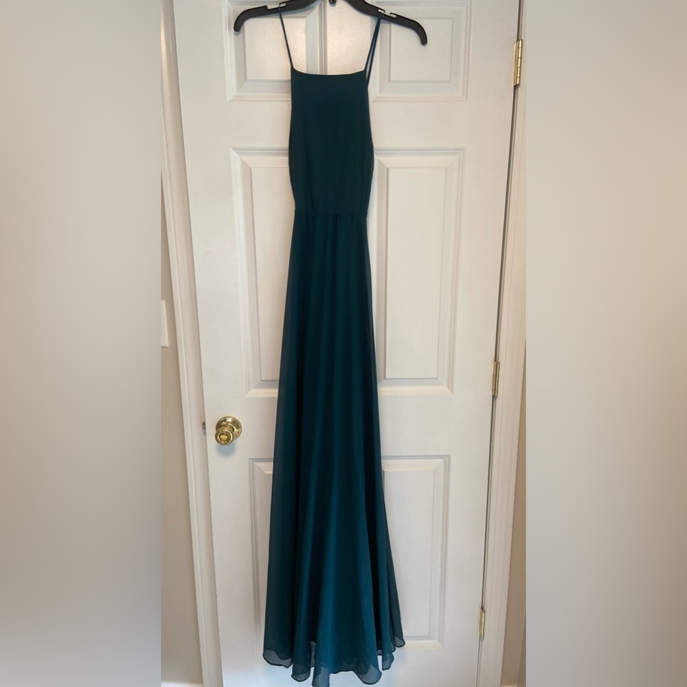 Lulu’s backless cross strap dress